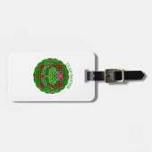 Baxter Scottish Tartan Celtic Thistle Gepäckanhänger (Vorderseite horizontal)