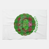 Baxter Scottish Tartan Celtic Thistle Geschirrtuch (Horizontal)