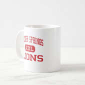 Baxter Springs - Löwen - Mitte - Baxter Springs Kaffeetasse (Vorderseite Links)