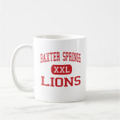 Baxter Springs - Löwen - Mitte - Baxter Springs Kaffeetasse (Links)