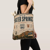 Baxter Springs Route 66 Heritage-Tribut Tasche (Von Nahem)