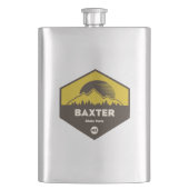 Baxter Staat Park, Maine Flachmann (Vorderseite)