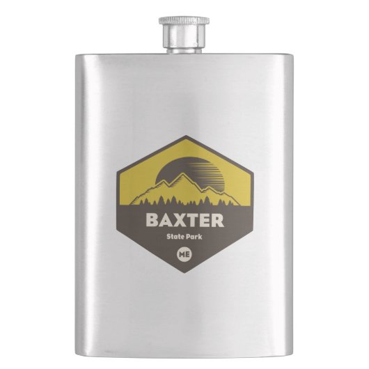 Baxter Staat Park, Maine Flachmann (Vorderseite)