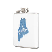 Baxter Staat Park Maine Holzkörner Flachmann (Links)