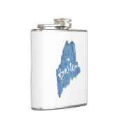 Baxter Staat Park Maine Holzkörner Flachmann (Rechts)