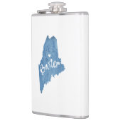 Baxter Staat Park Maine Holzkörner Flachmann (Links)