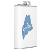 Baxter Staat Park Maine Holzkörner Flachmann (Rechts)