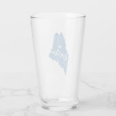 Baxter Staat Park Maine Holzkörner Glas (Rückseite)