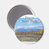 Baxter Staat Park, Maine Magnet (Vorderseite/Rückseite)