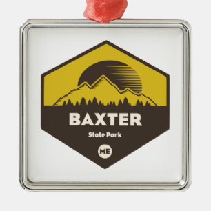 Baxter Staat Park, Maine Ornament Aus Metall