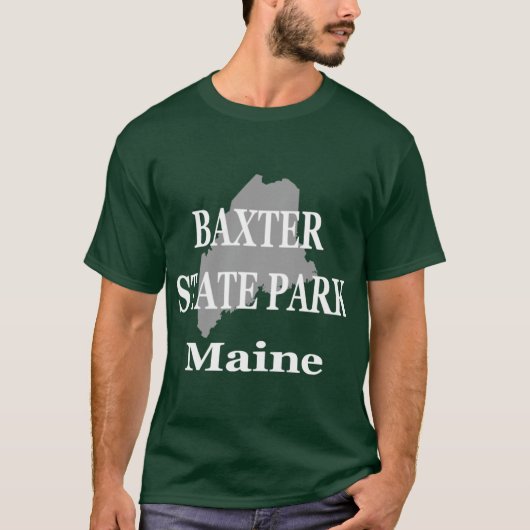 Baxter Staat Park Maine Pride Oversized T-Shirt (Vorderseite)