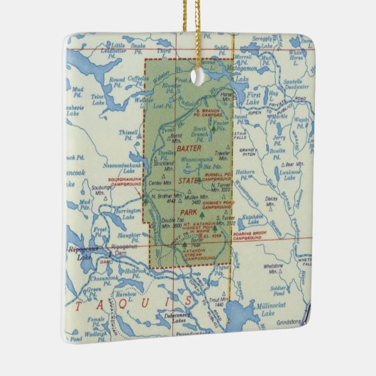 Baxter Staat Park ME Keramikornament (Rechts)