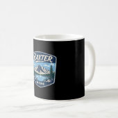 Baxter State Park Maine Bergwandern Camping Kaffeetasse (VorderseiteRechts)