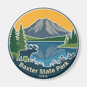 Baxter State Park Maine Magnet