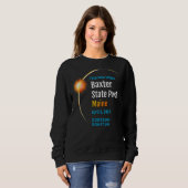 Baxter State Park Maine ME Total Solar Eclipse 202 Sweatshirt (Vorne ganz)
