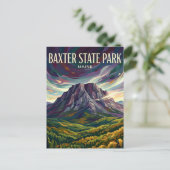 Baxter State Park USA Postkarte (Stehend Vorderseite)