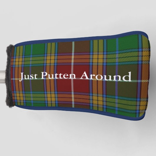 Baxter Tartan Kariert Putter Cover Golf Headcover (Vorderseite)