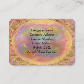 Baxterfynes runde berufliche Schönheit Visitenkarte (Rückseite)