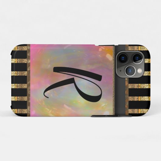 Baxterhayes Einzigartig Schönes Chic Monogramm Case-Mate iPhone Hülle (Rückseite (Horizontal))