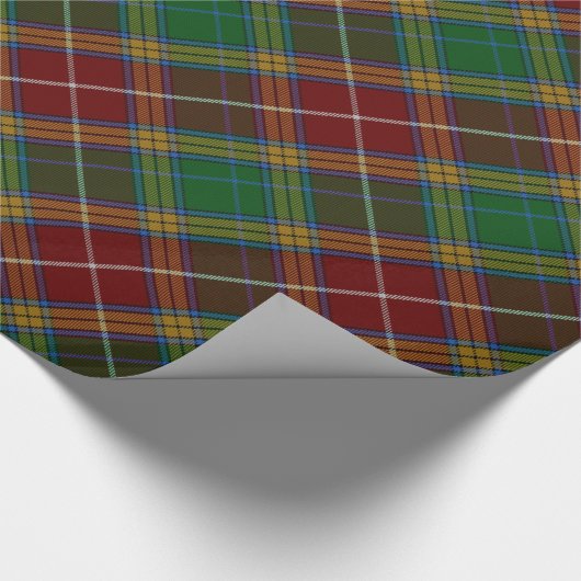 Baxtertartan-Packpapier Geschenkpapier (Ecke)