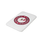 Bay Area California Badematte (Schrägansicht)