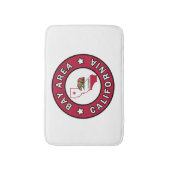 Bay Area California Badematte (Vorderseite Vertikal)