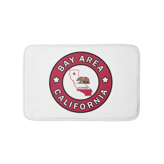 Bay Area California Badematte (Vorderseite)