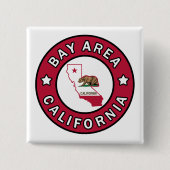 Bay Area California Button (Vorderseite)