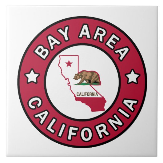 Bay Area California Fliese (Vorderseite)