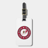 Bay Area California Gepäckanhänger (Vorderseite vertikal)