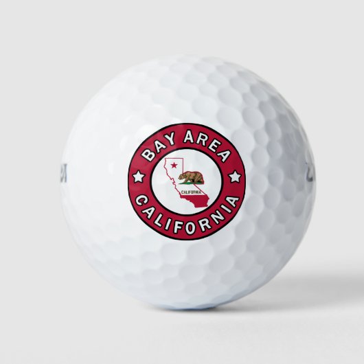 Bay Area California Golfball (Vorderseite)