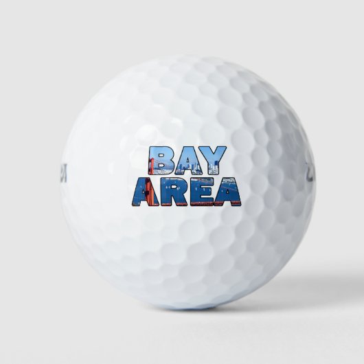 Bay Area California Golfball (Vorderseite)