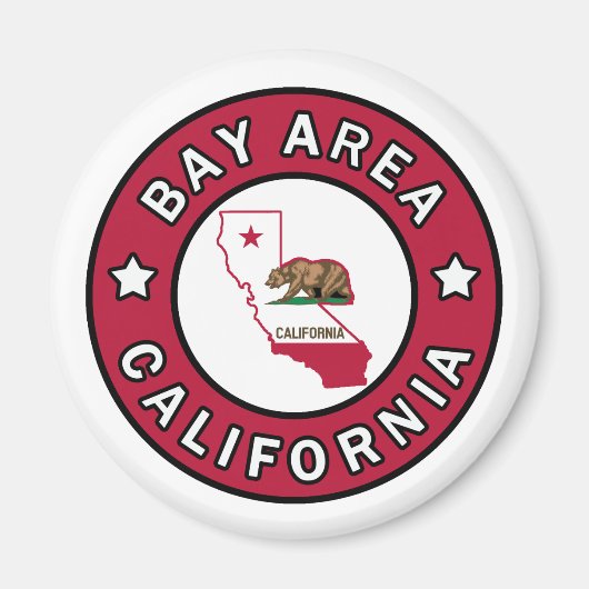 Bay Area California Magnet (Vorne)