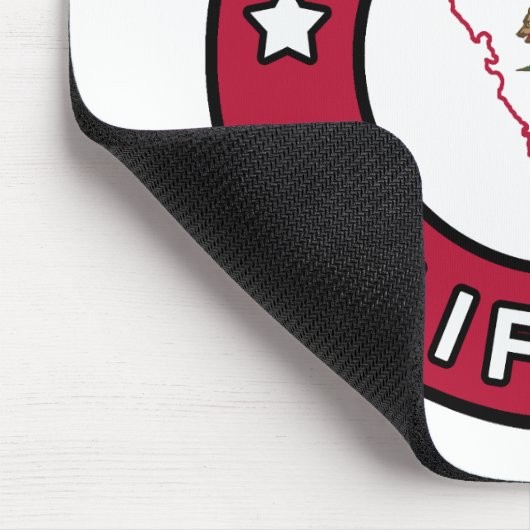 Bay Area California Mousepad (Ecke)