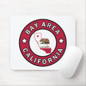 Bay Area California Mousepad (Mit Mouse)