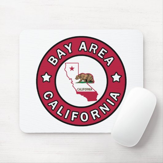 Bay Area California Mousepad (Mit Mouse)