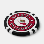 Bay Area California Pokerchips (Einzeln)