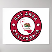 Bay Area California Poster (Vorne)