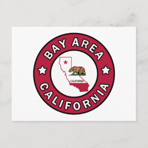 Bay Area California Postkarte