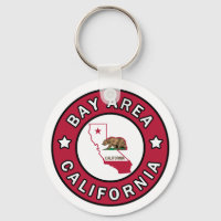 Bay Area California Schlüsselanhänger