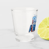 Bay Area California Schnapsglas (Links)