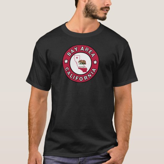 Bay Area California T-Shirt (Vorderseite)