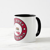 Bay Area California Tasse (VorderseiteRechts)