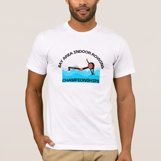 Bay Area Indoor Rowing Championships 2025 T-Shirt (Vorderseite)