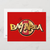 Bay Area Postkarte (Vorne/Hinten)