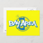 Bay Area Postkarte (Vorne/Hinten)