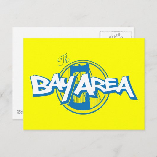 Bay Area Postkarte (Vorne/Hinten)