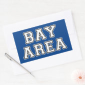 Bay Area Rechteckiger Aufkleber (Umschlag)