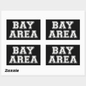 Bay Area Rechteckiger Aufkleber (Blatt)