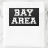 Bay Area Rechteckiger Aufkleber (Tasche)